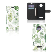 Motorola Moto Z Hoesje Leaves - thumbnail