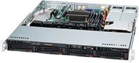 1HE SUPERMICRO CSE813MFTQC-R407CB - thumbnail