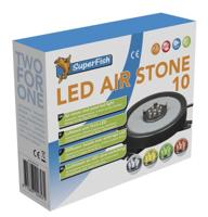 Superfish Led Color Luchtsteen Ø10cm - Vijverlichting Energiezuinig + 4 Kleurenlenzen - thumbnail