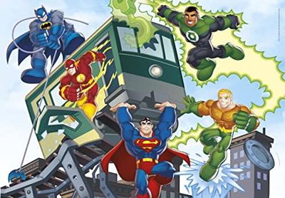 Clementoni legpuzzel super color dc comics, 60st.