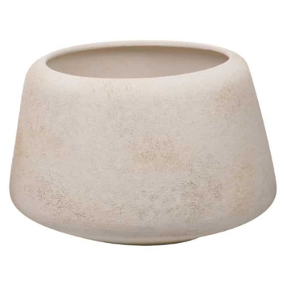 Bloempot keramiek - bloempot Marbella, klein - bloempot beige