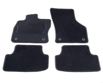 Automatten op maat - zwart stof - Audi A3 8V met bouwjaar 2012-2020 Automatten op maat - zwart stof - Audi A3 8V met bouwjaar 2012-2020