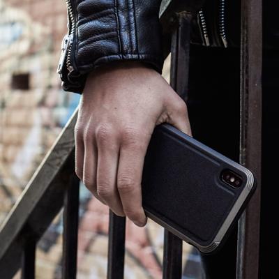 X-Doria Defense Lux Leather cover iPhone XS Max zwart - XD-DEFLUXL-IPHXP-BLK X-Doria Defense Lux Leather cover iPhone XS Max zwart - XD-DEFLUXL-IPHXP-BLK