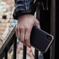 X-Doria Defense Lux Leather cover iPhone XS Max zwart - XD-DEFLUXL-IPHXP-BLK - thumbnail