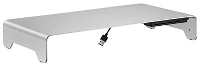 My Wall HT46L Monitorstandaard Hoogte: 63 mm (max) Zilver