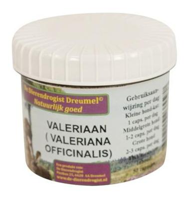 DIERENDROGIST VALERIAAN CAPSULES 50 STUKS DIERENDROGIST VALERIAAN CAPSULES 50 STUKS