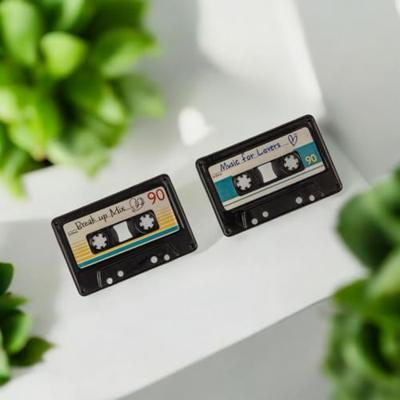 Cassettebandje magneten (set van 4) - thumbnail
