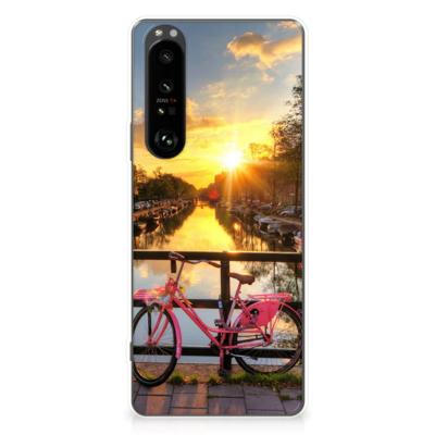 Sony Xperia 1 III | Silliconen Back Cover | Amsterdamse Grachten