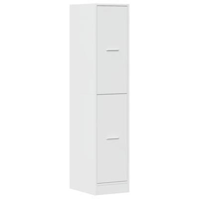 Apothekerskast 30x41x144,5 cm bewerkt hout hoogglans wit Apothekerskast 30x41x144,5 cm bewerkt hout hoogglans wit