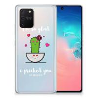 Samsung Galaxy S10 Lite Telefoonhoesje met Naam Cactus Glad - thumbnail