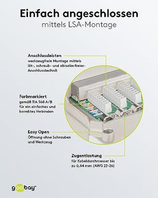 Abi 8-poorts patchpaneel