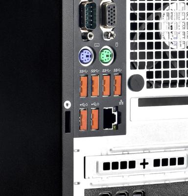 Smartkeeper UL03P1OR USB-A-poortslot Set van 10 stuks Oranje Zonder sleutel