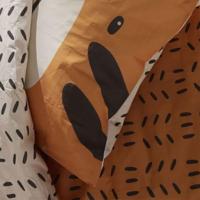 Dekbedovertrek set TODAY Mosterd 140 x 200 cm - thumbnail