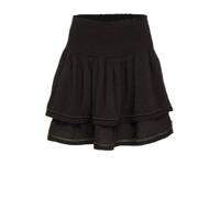 Ameera mini smocked skirt black - thumbnail