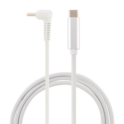 USB-C/type-C naar 4 0 x 1.7 mm laptop voeding oplaadkabel kabel lengte: ongeveer 1.5 m