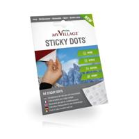 Kerstdorp landschap sticky dots 64 stuks My Village - My village - thumbnail