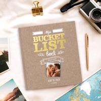 Mijn Bucketlist boek met naam en foto (Hardcover) - thumbnail