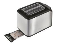 Tefal TT410D Express Broodrooster 16x26x19 cm 850W RVS/Zwart - thumbnail