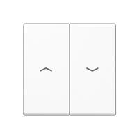 Jung A595PWW Jaloezie-schakelaar/-knop Afdekking A 500, A creation, A plus Alpine-wit 1 stuk(s)