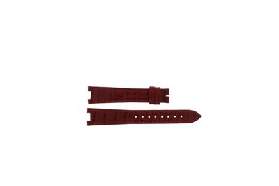 Horlogeband Balmain B81344212 Leder Rood 16mm