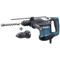 Makita HR3210FCT Combihamer SDS-Plus 4,9J + verwisselbare boorkop 230V in koffer - thumbnail