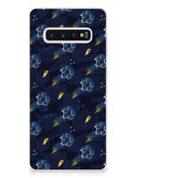 TPU bumper voor Samsung Galaxy S10 Plus Voetbal - thumbnail