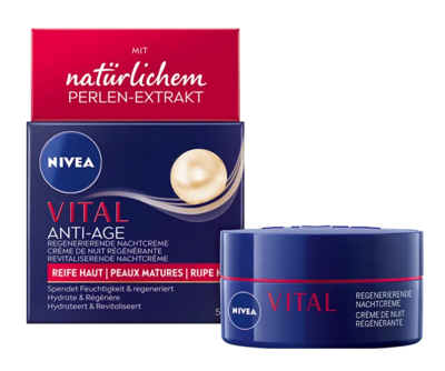 Nivea Vital Anti-Age Regenerierende Nachtcrème Nivea Vital Anti-Age Regenerierende Nachtcrème