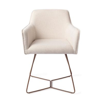 Jesper Home Eetkamerstoel 'Hofu' Beehive Rose, kleur Enoki