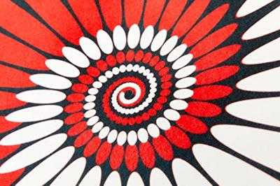 Zomo Zomo Slipmatten paint rood Doppelpack