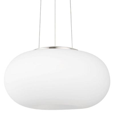 Eglo Design HanglampOptica 35cm nikkel met wit - 86814