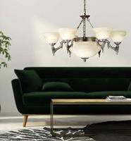 Eglo KroonluchterMarbella 9-lichts oudmessing - 85858 - thumbnail