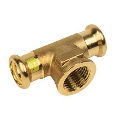 Bonfix Pressfittingen roodkoper GAS T-koppeling 28x3/4x28 - press x lange binnendraad x press || (m-profiel)