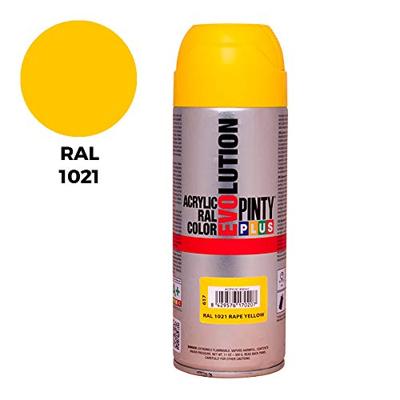 Sprayverf Pintyplus Evolution RAL 1021 400 ml Sunny Yellow