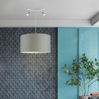 OYA 32 PENDEL MET LED SPOT 2L MAT STAAL - thumbnail