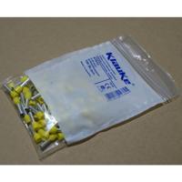 Klauke 47518 Adereindhulzen 6 mm² Deels geïsoleerd Geel 100 stuk(s) - thumbnail