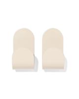 HEMA Plakhaken zand - 2 stuks (beige) - thumbnail