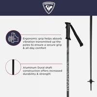 Rossignol Tactic Skistok Heren Grey 125 - thumbnail