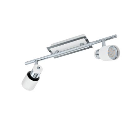 Eglo LedspotDavida 2-lichts metaalgrijs met wit - 92085