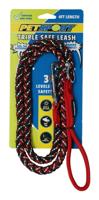 Petsport Triple Safe Leash Rood 1,2 m - thumbnail