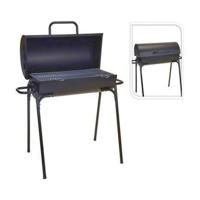 Houtskoolbarbecue met Poten Zwart 33 x 63 x 89 cm Rond - thumbnail