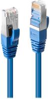 LINDY 45647 RJ45 Netwerkkabel, patchkabel CAT 6 S/FTP 10.00 m Blauw 1 stuk(s) - thumbnail