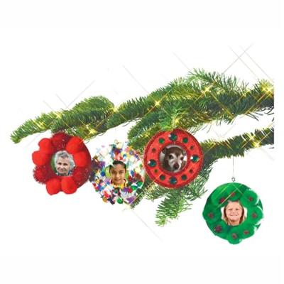 Colorations - versier je eigen houten fotolijst ornament, set van 12