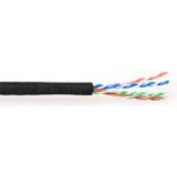 ACT EP389B CAT6 U/UTP PVC Patchkabel Soepel Zwart - 305 meter - thumbnail