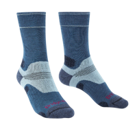 Bridgedale Midweight Merino Performance Boot Dames Wandelsok Blue Sky L - thumbnail