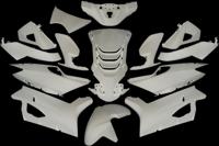 Plaatset 14-delig Edge voor Peugeot Speedfight 4 - glanzend wit - thumbnail