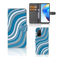 Xiaomi Mi 10T Pro | Mi 10T | Telefoon Hoesje | Waves Blue - thumbnail