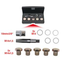 KS Tools 1504920 Olieaftapschroef-schroefdraadreparatieset, 12-delig M14 x 1,5 - thumbnail