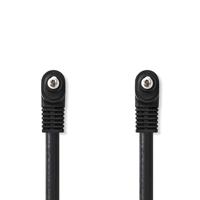 3,5 mm AV-Kabel | 3,5 mm AV Male - 3,5 mm AV Male | 1,0 m | Zwart - thumbnail