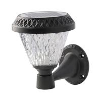 V-TAC VT-969 Solar Wandlamp - IP44 - Zwart - 0.8W- 75 Lumen - 3IN1 - thumbnail