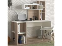 Bureau CORALIE 10 vakken wit/cordoba - thumbnail